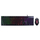 Geјмерски сет тастатура и глушец Spacer SP-GK-01, со USB кабел, RGB осветлување, црн