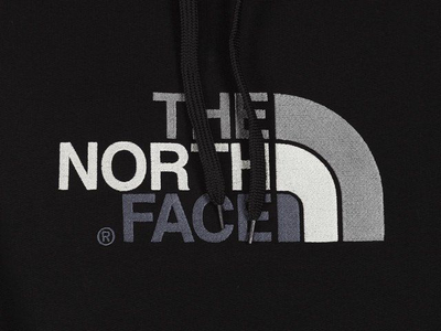 Bluzë me kapuç The North Face Drew Peak, unisex, L, e zezë