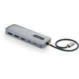 Adaptues USB C StarTech.com 10 in 1, Dual DisplayPort, 4K 60Hz, gri
