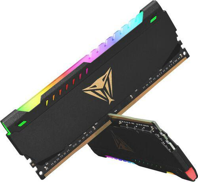 Memorie Patriot Viper Steel RGB, DDR4, 16 GB, 3200 MHz, CL18, PVSR416G320C8K