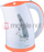 Електричен бокал ORAVA VK-3417 P, 1.7L, 2200W, бел