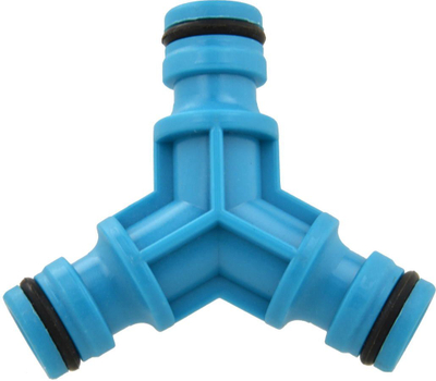 Поврзувачки дел Geko Tee за брзи спојки, сет 25 парчиња, пластика, бела