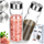 Set kriposëse dhe piperuese Vilde, qelq 170 ml, 2 copë, transparent