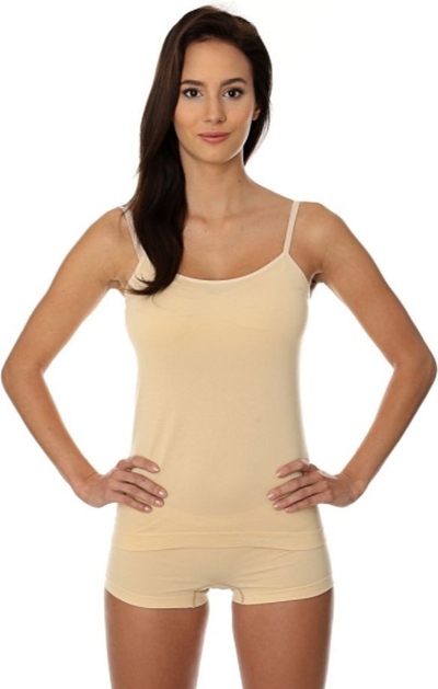 Маица за жени Brubeck Camisole Comfort, S, беж