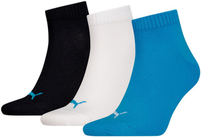 Унисек чорапи Puma Quarter Plain, 3 пара, мешани