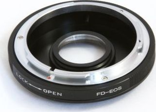 Adapter Pixco Canon EOS EF EF S në Canon FD, SB1577, i zi