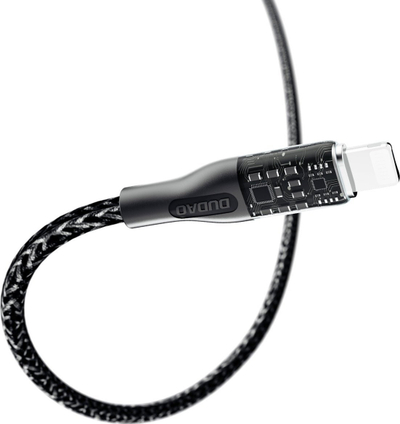 Kabllo karikimi Dudao L22 USB C në Lightning, 30W, 1m, gri