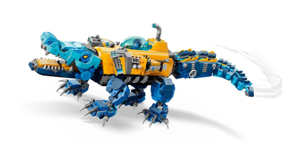 Lodër ndërtuese Crocodile Submarine, nëndetëse krokodil, shumëngjyrëshe