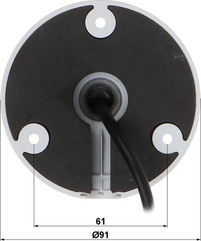 Kamerë sigurie Dahua HAC-HFW2241TU-A-03, 2MP, lente 3.6mm, IP67, e bardhë
