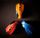 Mouse Nacon GM-105, 2400 DPI, 6 butona, blu