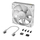 Ventilator CORSAIR ICUE LINK RX140 RGB, 140mm PWM, i bardhë