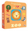 Libër edukativ për fëmijë Przytulanka Zoo AWM, 150x150mm, material plushi, shumëngjyrësh