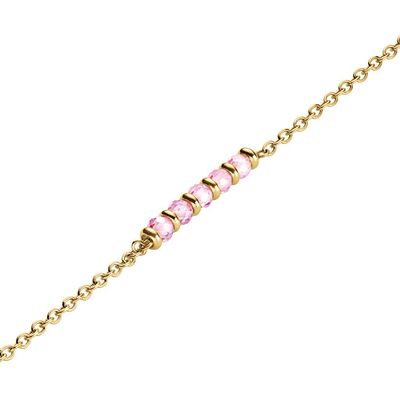 Byzylyk për femra Rosefield JBPRG-J809, 19.5cm, i artë/rozë