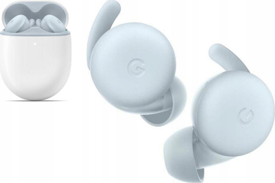 Kufje wireless Google Pixel Buds A-Series, Bluetooth, me kuti karikimi, ngjyrë Ocean blu
