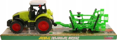 Lodër traktor SIEWNIK Turning Drive, me mbjellëse, 15 cm, jeshil