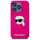 Kapak telefoni Karl Lagerfeld Karl Head, MagSafe, për iPhone 15 Pro Max, fuchsia