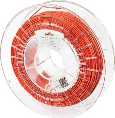 Filament 3D Spectrum S-Flex 90A, 1.75mm, 500g, portokalli