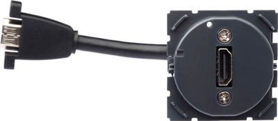Prizë HDMI Legrand Céliane 067377, Type A, audio video, gri