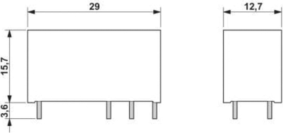 Rele miniaturë Phoenix Contact REL-MR-BL-230AC/21HC, 1P 16A, 230V AC, portokalli