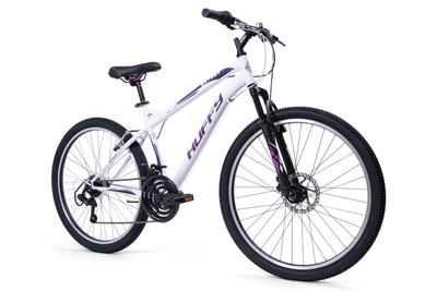 Biçikletë malore Huffy Extent, 26", hardtail, e bardhë