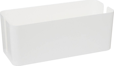 Kuti për rregullim kabllosh 5FIVE Cable Cover Box, 32 x 14 x 12.5 cm, plastike, e bardhë