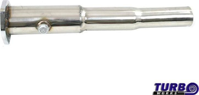 Downpipe TurboWorks AUDI VW 1.8T FWD, çelik inox, DECAT
