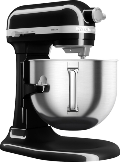 Mиксер за маса KitchenAid 5KSM70SHXEOB, 3.9kg тесто, моќен мотор, црн