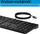 Tastierë HP Desktop 320K, USB, hungarisht, e zezë