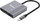 Адаптер USB-C Equip 3 во 1, HDMI, USB-A, Power Delivery, сив