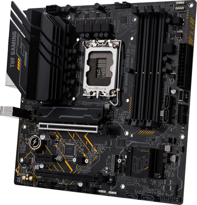 Pllakë amë ASUS TUF Gaming B660M E D4, LGA1700, mATX, ngjyrë e zezë