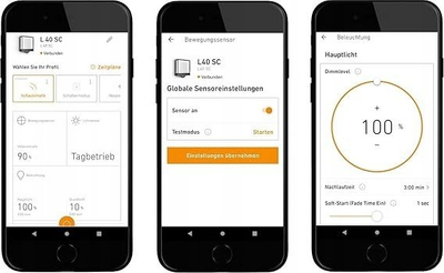 Apilik muror LED STEINEL L40 SC, me sensor lëvizjeje, i jashtëm, antracit
