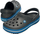 Papuçe për femra Crocs Crocband, 39-40, të zeza / kaltërta