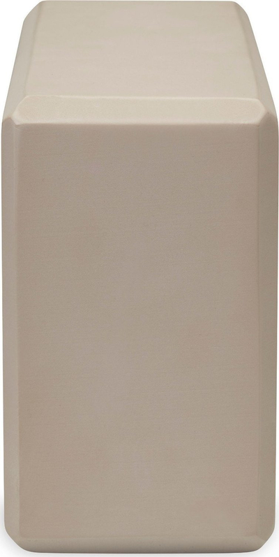 Јога блок Gaiam Essentials 65382, пена, 7 cm, беж