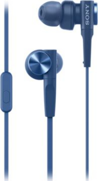Dëgjuese Sony MDR-XB55APL.CE7, të kaltra
