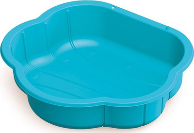Rërojë plastike Dolu Shell, 79 x 88 cm, formë guaske, blu