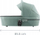 Shportë karroce Britax Römer Smile 5Z, për bebe deri 9 kg, me kapuç UPF 50+, Atlantic Green