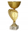 Kupë dekorative Golden Metal Cup, 17cm, metal, ngjyrë ari