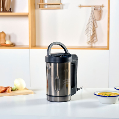 Blender supash Black+Decker BXSM1000E, 1000W, çelik inox, gri
