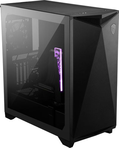 Kasa PC MSI MPG Gungnir 300P Airflow, mid tower, ATX E ATX, e zezë
