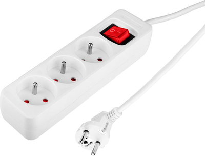Kabllo zgjatues Neo, 1.5m, 3x1.5mm² 3G, e bardhë