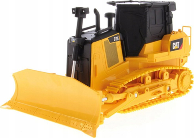 Loje me telekomand Carrera RC CAT D7E Bulldozer, 24cm, me radio, e verdhë