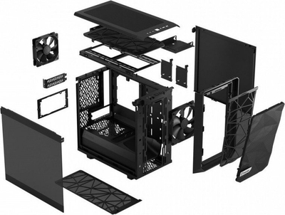 Kasë Fractal Design Meshify 2 Nano, Micro Tower