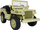 Makina elektrike për kalamaj Baby Active Retro Military Vehicle 4x4, me drita që punojnë, ngjyrë rëre