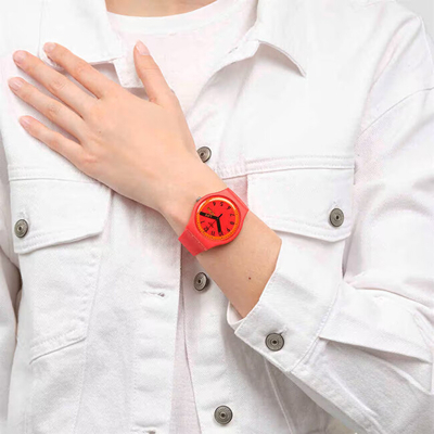 Orë SWATCH Love is Love Proudly Red SO29R705, e kuqe