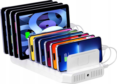 Karikues mur UNITEK Y-2190D01-EU, USB, i vogël, i bardhë
