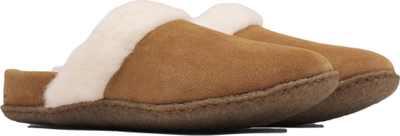 Pantofla për në shpi Sorel Nakiska Slide II W, prej suede, për goca, kafe