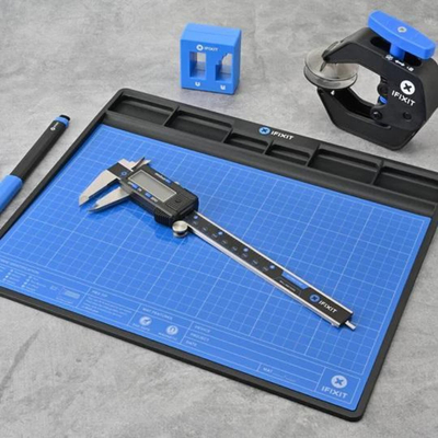 Set veglash iFixit Repair Business Toolkit 2023, komplet profesionist, me çantë shpine, shumëngjyrësh