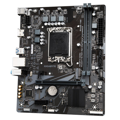 Motherboard Gigabyte H610M K, LGA1700, mATX, e zezë