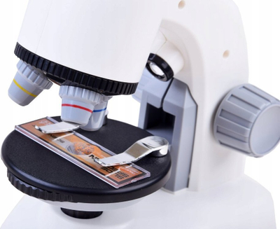 Set mikroskop laboratorik për kalamaj Zauber ZA3685, 3 zmadhime, ndriçim me llampë, shumëngjyrësh