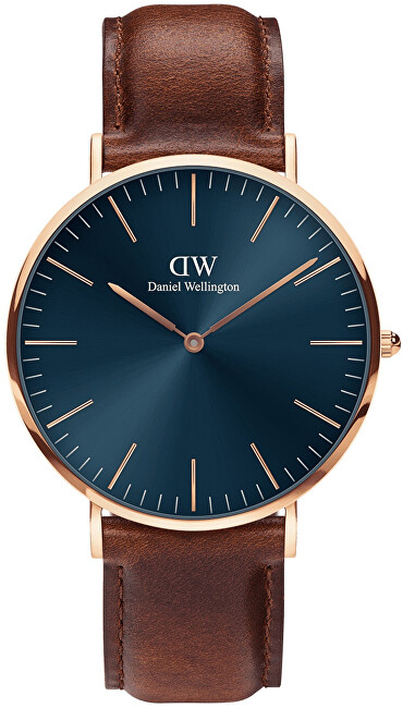 Orë burrash Daniel Wellington Classic St. Mawes Arctic DW00100626, e kaftë